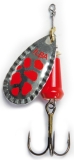 ILBA SPARK Spinner, Gr. 4, 10 g, Silber/Rot