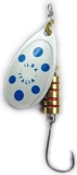 ILBA TONDO Spinner, Gr. 4, 10 g, Pearl/Blau