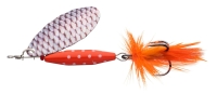 Abu Garcia Reflex Red Spinner, LF Holo Roach, 7 g