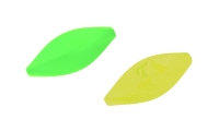 Trout Master Incy Inline Spin Spoon, 3 g, Lime