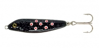 DEGA Seatrout-Lure Wobbler, Farbe: schwarz-rot/weisse Punkte, 30 g