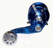 Everol VJ 12 Vertical Jigging freespool , blau/silber, 6,2:1, Linkshand