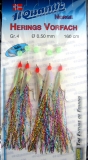 SÄNGER AQUANTIC Heringsvorfach, echte Fischhaut, Glitterfäden, Hakengr. 4