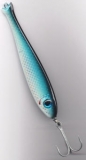 JENZI / DEGA Pilker 3-D-Folie in Reizfarben, blau/schwarz, 125 g