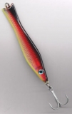 JENZI / DEGA Spitzkopf-Pilker, rot/silber/gelb, 100 g