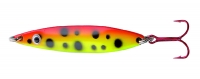 DEGA Lars Hansen Bright Blinker, orange-gelb schwarze Punkte, 21 g
