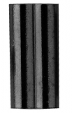 SPRO Matt Black Double Brass Crimp Klemmhülsen, 0,8 x 1,7 x 8 mm, Inhalt: 17 Stück