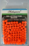 Shakespeare Perlen, orange / fluo-orange, 5 mm, Packungsinhalt: ca. 100 Stück