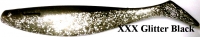 ACTION PLASTICS Shad Minnow, 15 cm (6), XXX Glitter Black