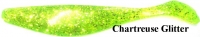 ACTION PLASTICS Shad Minnow, 10 cm (4), Chartreuse Glitter