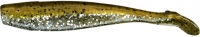 RELAX KingShad, 10-11 cm (4), laminiert, kristall / oliv / silber + schwarzer Glitter