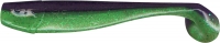 RELAX KingShad, 10-11 cm (4), laminiert, chartreuse / lila / grüner Glitter
