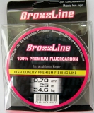 BroxxLine Fluorocarbon Vorfachschnur, 0,70 mm, Länge: 25 Meter