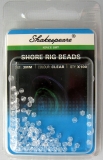Shakespeare Shore Rig Beads, clear, 3 mm, Packungsinhalt: ca. 100 Stück