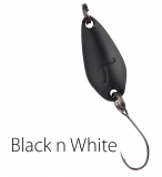 Trout Master Incy Spoon, 1,5 g, Black n White