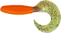 RELAX Twister 9-12,5 cm (5), standard, orange/chartreuse/bunter Glitter, 5 Stück