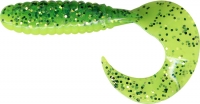 RELAX Twister 9-12,5 cm (5), laminiert, silk-grün-gelb/schwarzer-goldener Glitter, 5 Stück