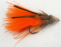 Muddler Orange Marabou, Hakengr. 8