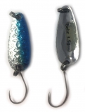 TRENDEX L-Spoon Modell G, 3,5 g, blau-silber mit Glitter+ silber