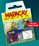 MARACAY Vorfachhaken Forelle, nickel, Hakengr. 6, Inhalt: 10 Stück