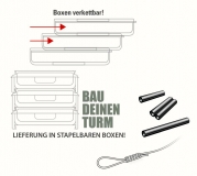 JENZI Klemm-Hülsen, Innen-Ø: 1,6 mm, Boxinhalt: 100 Stück