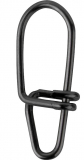 SPRO Matte Black Secure Snap, Gr. 2, Packungsinhalt: 7 Stück