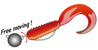 Gamakatsu Worm 330 Bottom Jigging Haken, Gr. 4, Packungsinhalt: 6 Stück