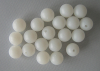 SAKUMA Kunststoff-Perlen, Pearl, 5 mm, lose, Preis für 20 Stück