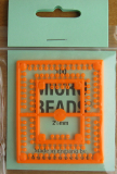 Micro Beads 2,5 mm, orange, 1 x 100 Perlen