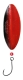 JENZI Inline Trout Spoon Catcher, Schwarz/Rot, 7,0 g