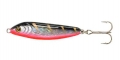 DEGA Seatrout-Lure Wobbler, Farbe: schwarz-silber-rot, 18 g