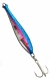 Blitz-Pilker Kiel, blau/pink/silber, 80 g