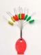 Behr Gummi-Schnurstopper, bunt, V1, Gr.: mittel / M