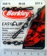 Berkley Easy Clip Wirbel, Gr. 5, 80 LB., Packungsinhalt: 4 Stück