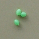 asari Leuchtperlen, oval, 6 x 8 mm, Packungsinhalt: 25 Stück