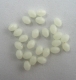 PILKMAXX Leuchtperlen, oval 5 x 6 mm, Preis für 25 Perlen