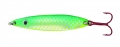 DEGA Lars Hansen Bright Blinker, grün-gelb Schuppen-Holo, 24 g DEGA Lars Hansen Bright Blinker, grün-gelb Schuppen-Holo, 24 g