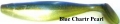 ACTION PLASTICS Shad Minnow, 15 cm (6), Blue Chartreuse Pearl