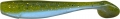 RELAX KingShad, 10-11 cm (4), laminiert, perl-blau / oliv / grüner Glitter / schwarze Flocken