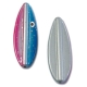 TRENDEX Inliner Spoon, 3,8 g, blau-silber-pink + silber